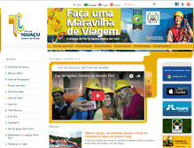 Tablet Screenshot of fozdoiguacudestinodomundo.com.br